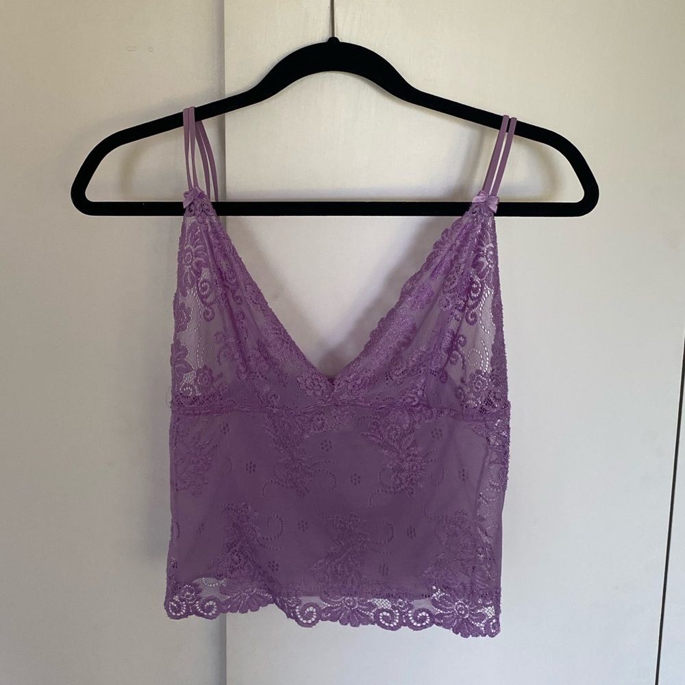 Ann Summer Purple Lace top